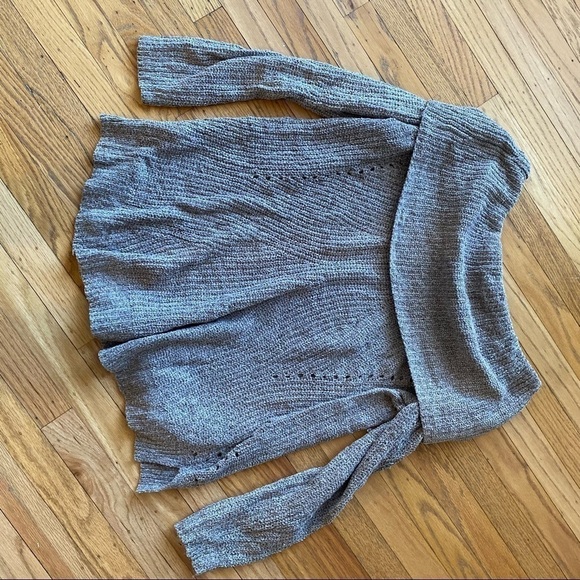 Anthropologie MOTH Off The Shoulder Chenille Sweater - Picture 8 of 8